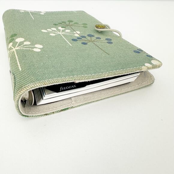Filofax Eden Canvas Personal Organizer Agenda W/Inserts 7.5” x 5.5” - Picture 3 of 9